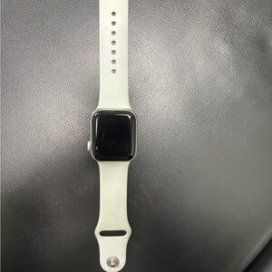 Smart Wearable Watch with White Band